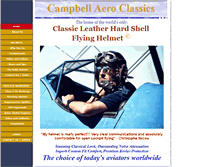 Tablet Screenshot of campbellaeroclassics.com